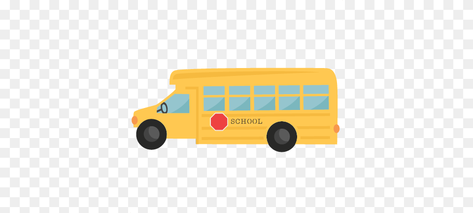 School Bus Scrapbook Cute Clipart, School Bus, Transportation, Vehicle, Moving Van Free Transparent Png