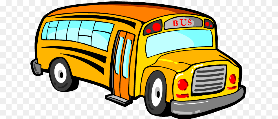 School Bus Speed Bus Cartoon, Transportation, Vehicle, School Bus, Machine Free Transparent Png