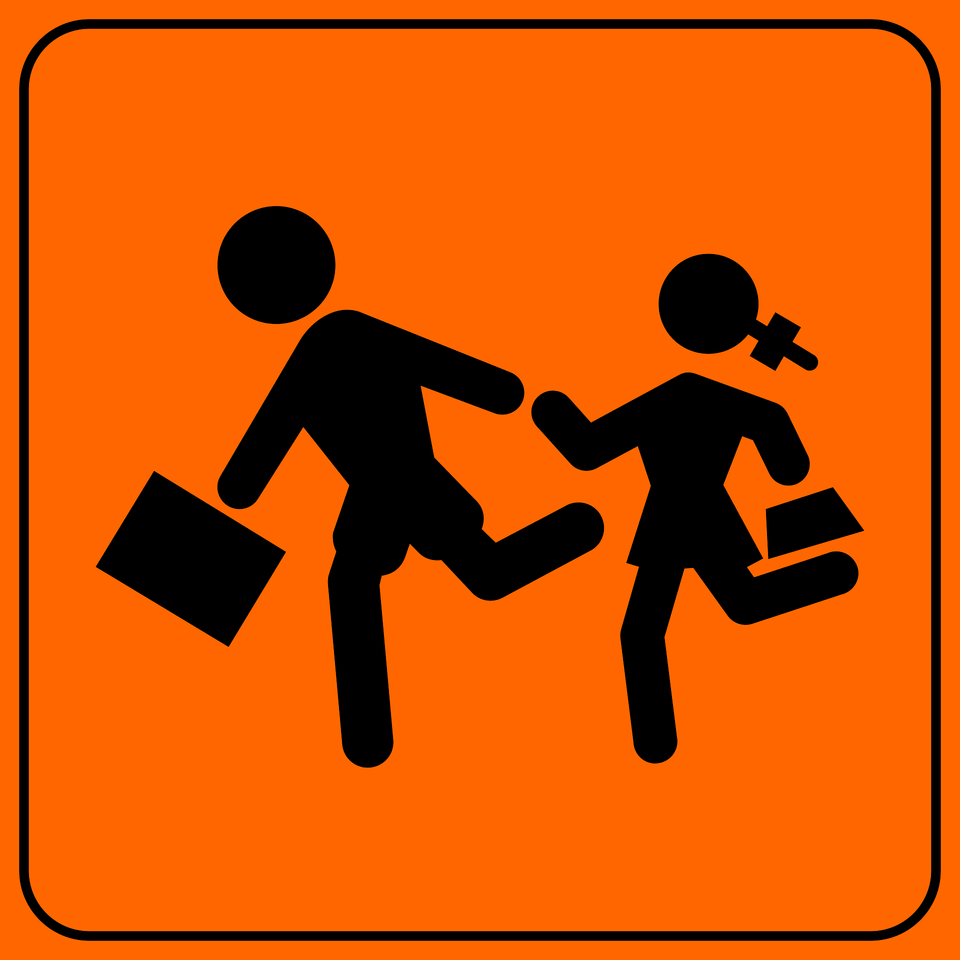 School Bus Stop Clipart, Sign, Symbol, Boy, Child Free Png