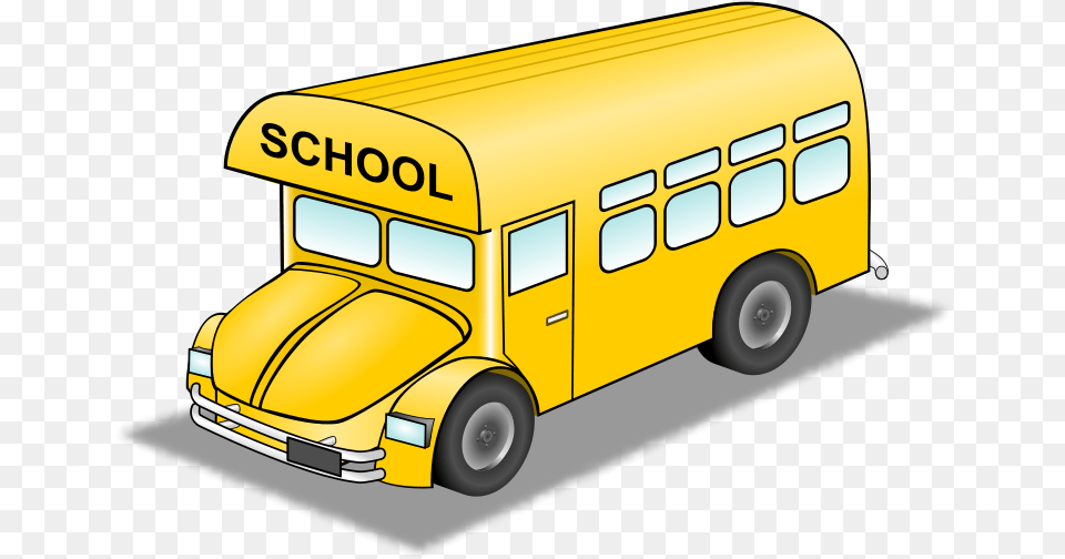 School Bus Svg Vector File Vector Clip Art Svg File Animated Image Of Bus, School Bus, Transportation, Vehicle, Moving Van Free Png