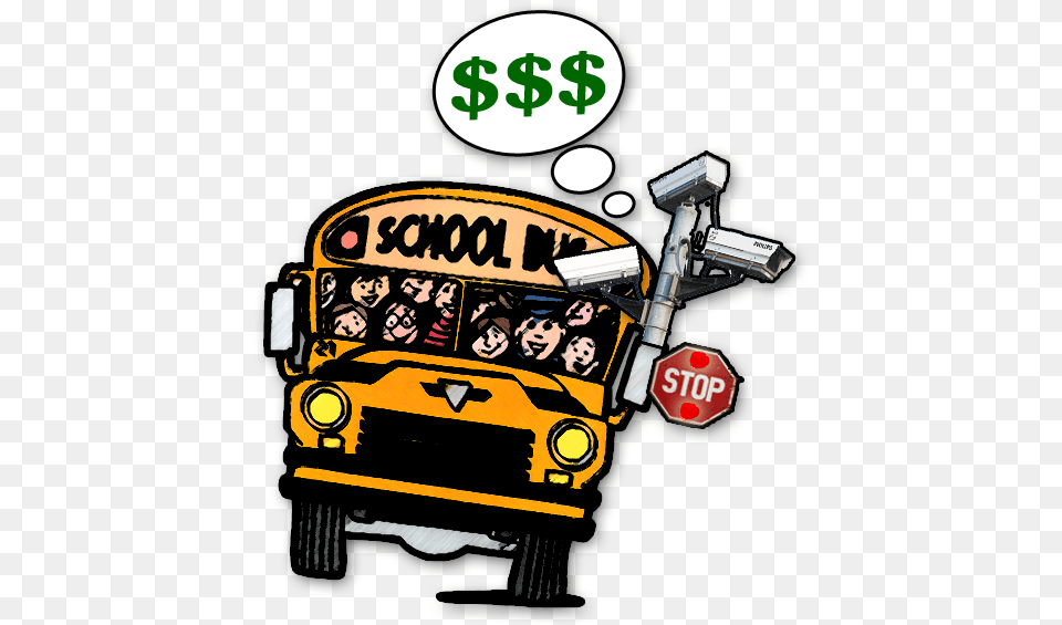 School Bus Ticket Cameras School Starts Be Safe, Transportation, Vehicle, School Bus, Sign Free Png Download