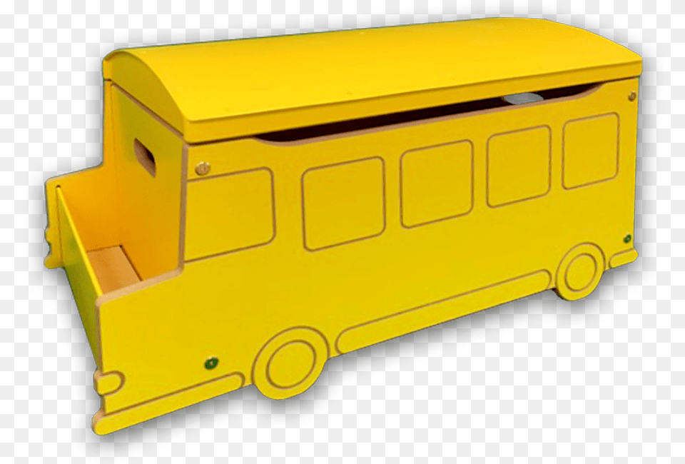 School Bus Toy Box, Mailbox, Treasure Free Transparent Png