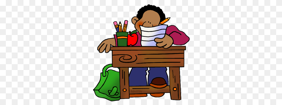 School Clip Art, Baby, Person, Furniture, Desk Png Image