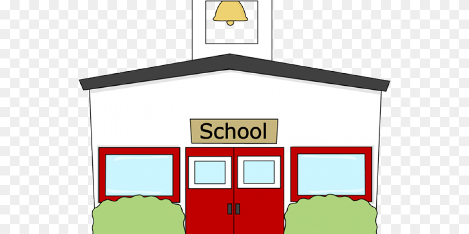 School Clipart No Background, Kiosk, Architecture, Building, Postal Office Free Png Download