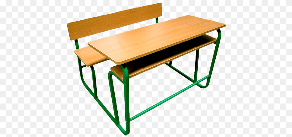 School Desk, Coffee Table, Furniture, Plywood, Table Free Png Download
