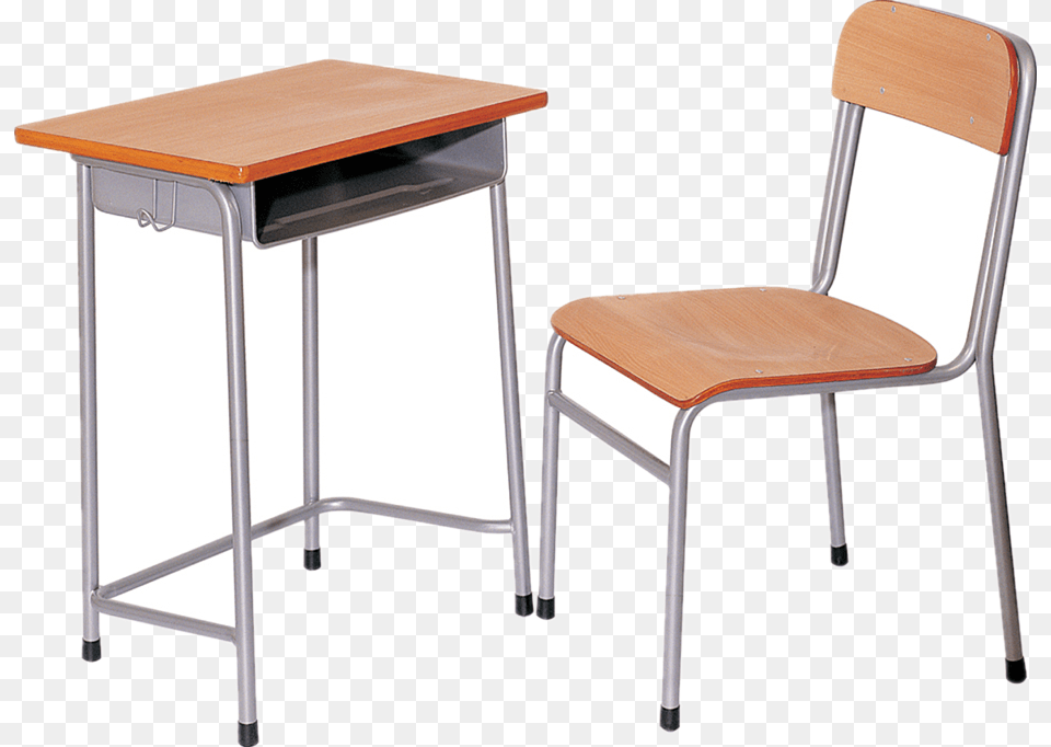 School Desk Background, Chair, Furniture, Table, Wood Free Transparent Png
