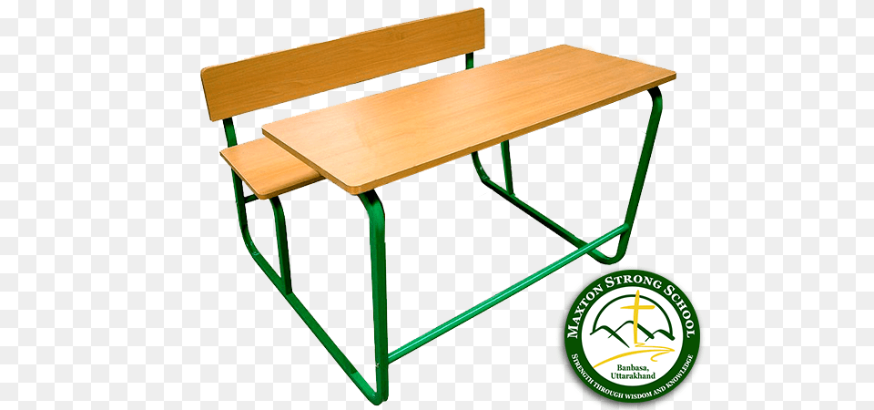 School Desks For Orphans Indiegogo, Bench, Desk, Furniture, Plywood Png Image