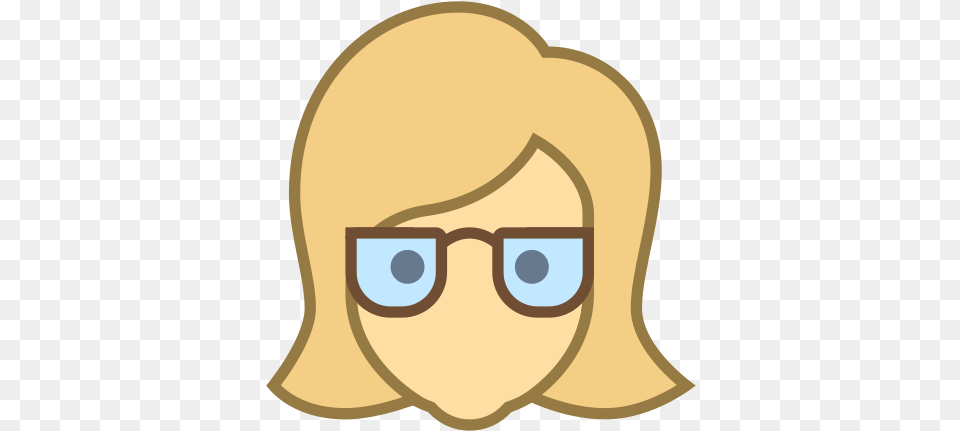 School Director Female Skin Type 3 Icon Icon, Accessories, Glasses, Face, Head Png Image