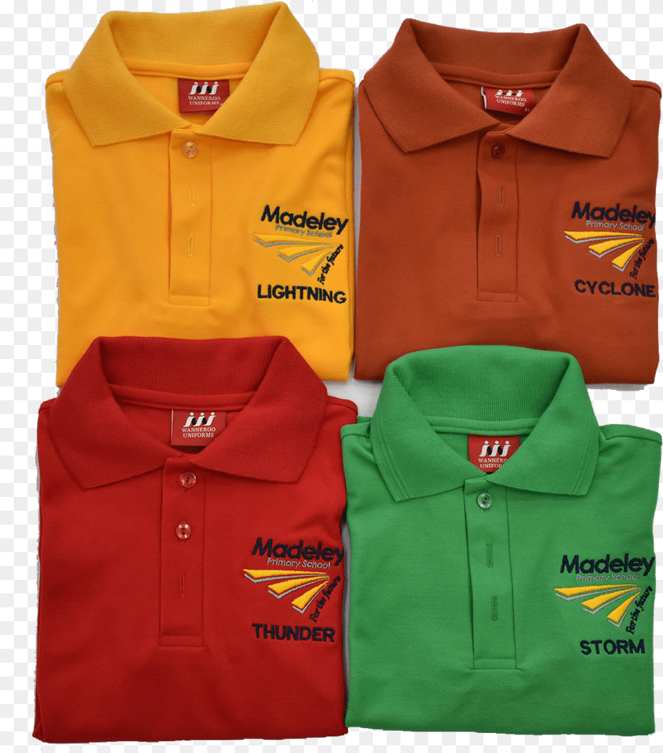 School Embroidery Shirt, Clothing, T-shirt, Dress Shirt Free Png Download