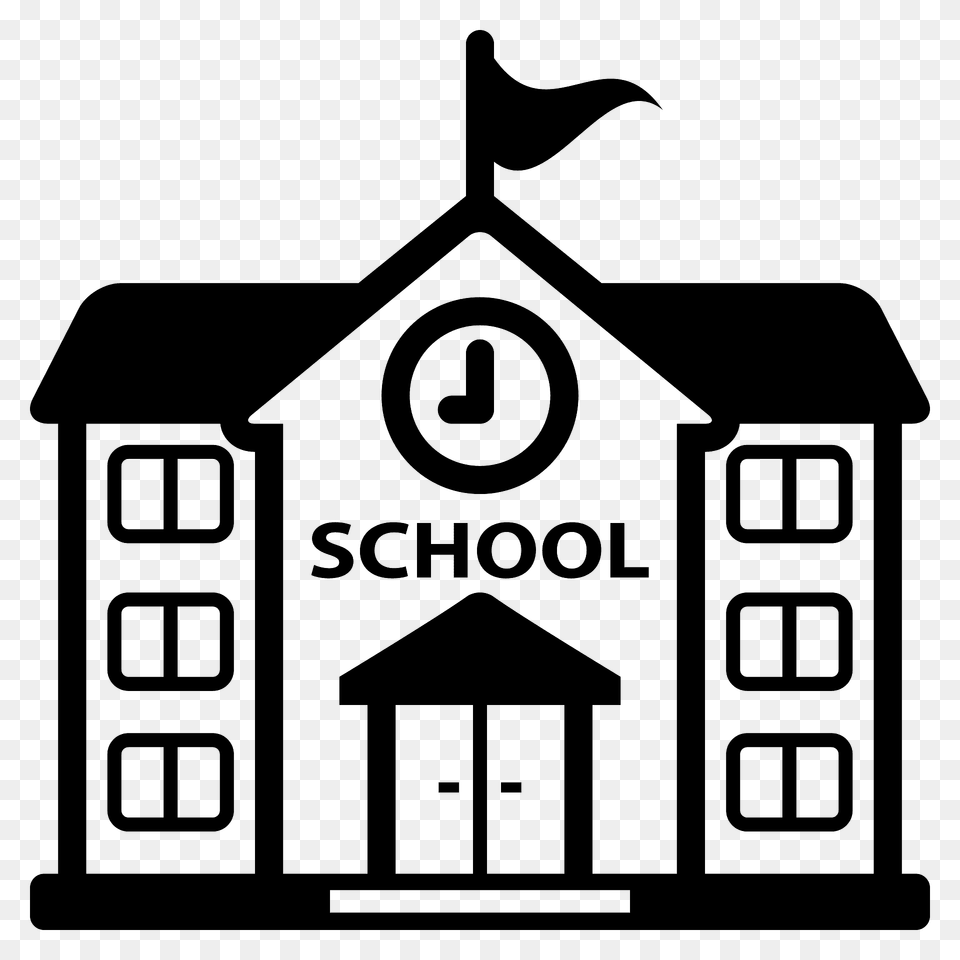 School Emoji Clipart, Scoreboard, Neighborhood, Architecture, Building Free Png