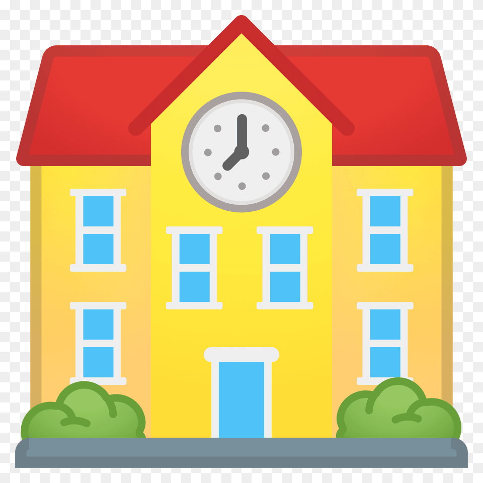 School Emoji Clipart, Architecture, Building, Clock Tower, Tower Png