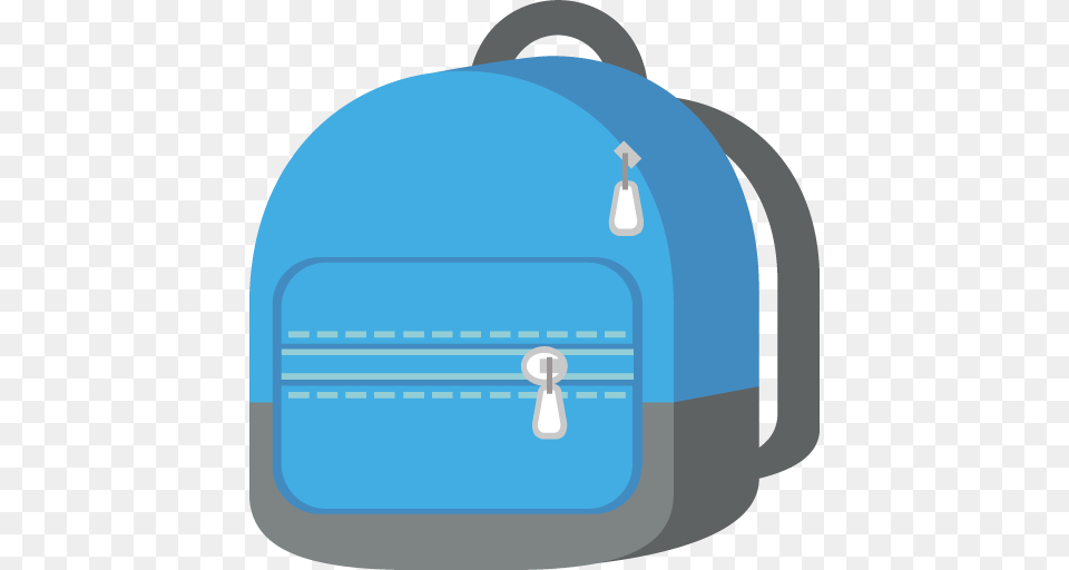 School Emoji For Facebook Email Sms Id, Backpack, Bag, Clothing, Hardhat Free Png
