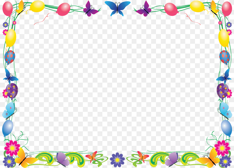 School Frames And Borders, Art, Graphics, Floral Design, Pattern Free Png Download