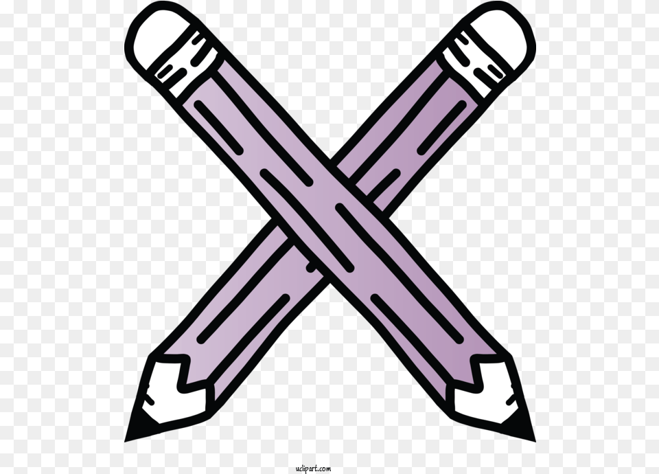 School Icon Ghostwriter Royalty Horizontal, Pencil, Purple Png