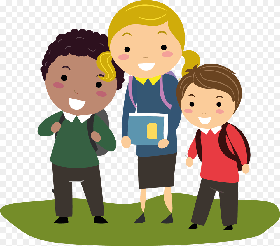 School Kids Cartoon Independent Child Cartoon, Baby, Person, People, Face Png