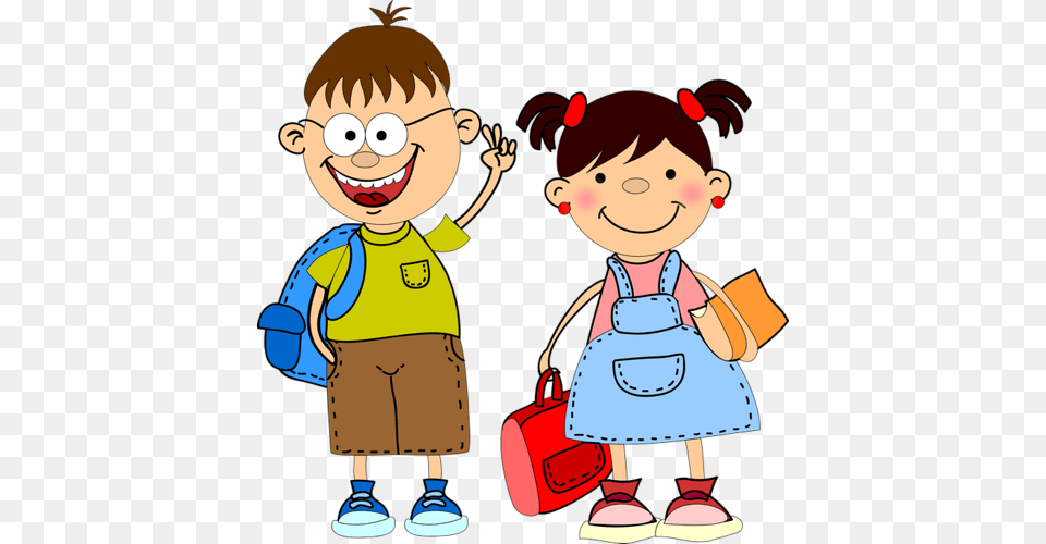 School Kids Clip Art Image, Baby, Person, Face, Head Free Png
