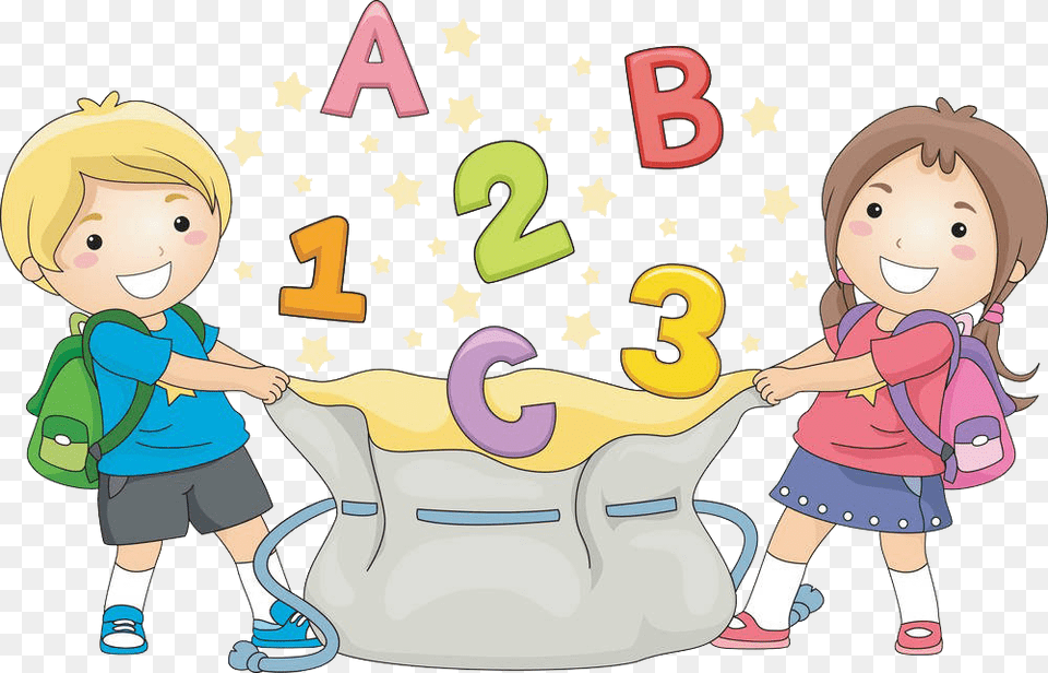 School Kids Spree Child Hd Image Clipart School Boy And Girl, Baby, Number, Person, Symbol Free Transparent Png