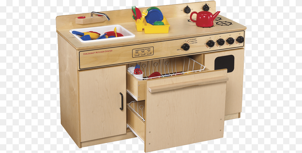 School Kitchen Center Transparent Background Childcraft Kitchen Set, Drawer, Furniture, Brush, Device Free Png Download