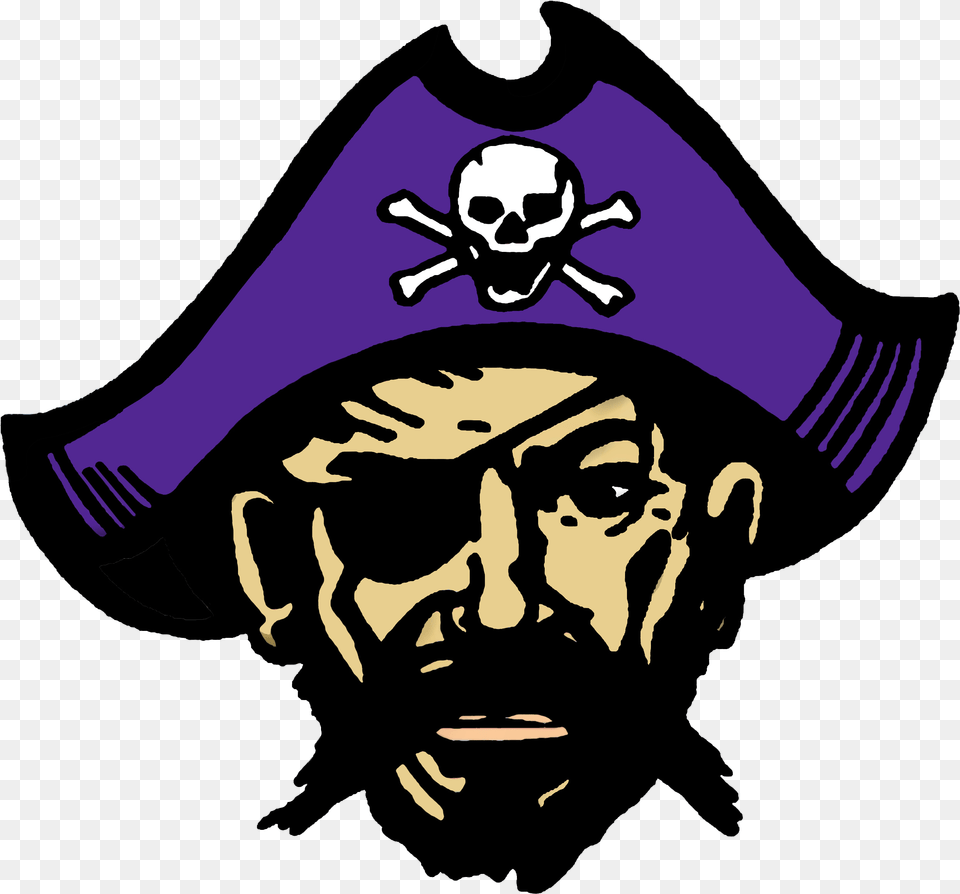School Logo, Pirate, Person, Clothing, Hat Free Png Download