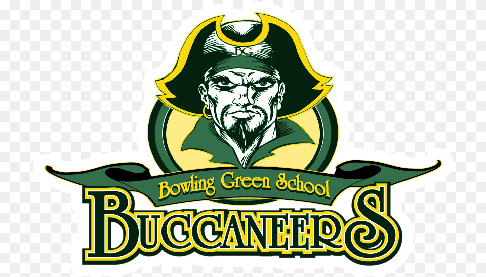 School Logo Bowling Green High School Franklinton Louisiana, Person, Face, Head, Advertisement Free Png