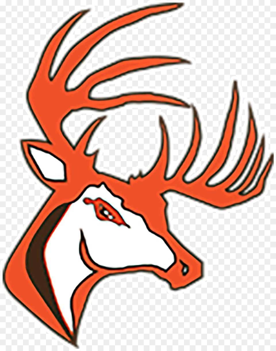 School Logo Buckeye Senior High School, Animal, Antler, Deer, Mammal Png