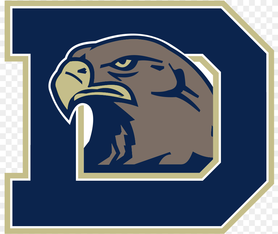 School Logo Dacula Falcons Logo, Animal, Beak, Bird, Eagle Free Transparent Png