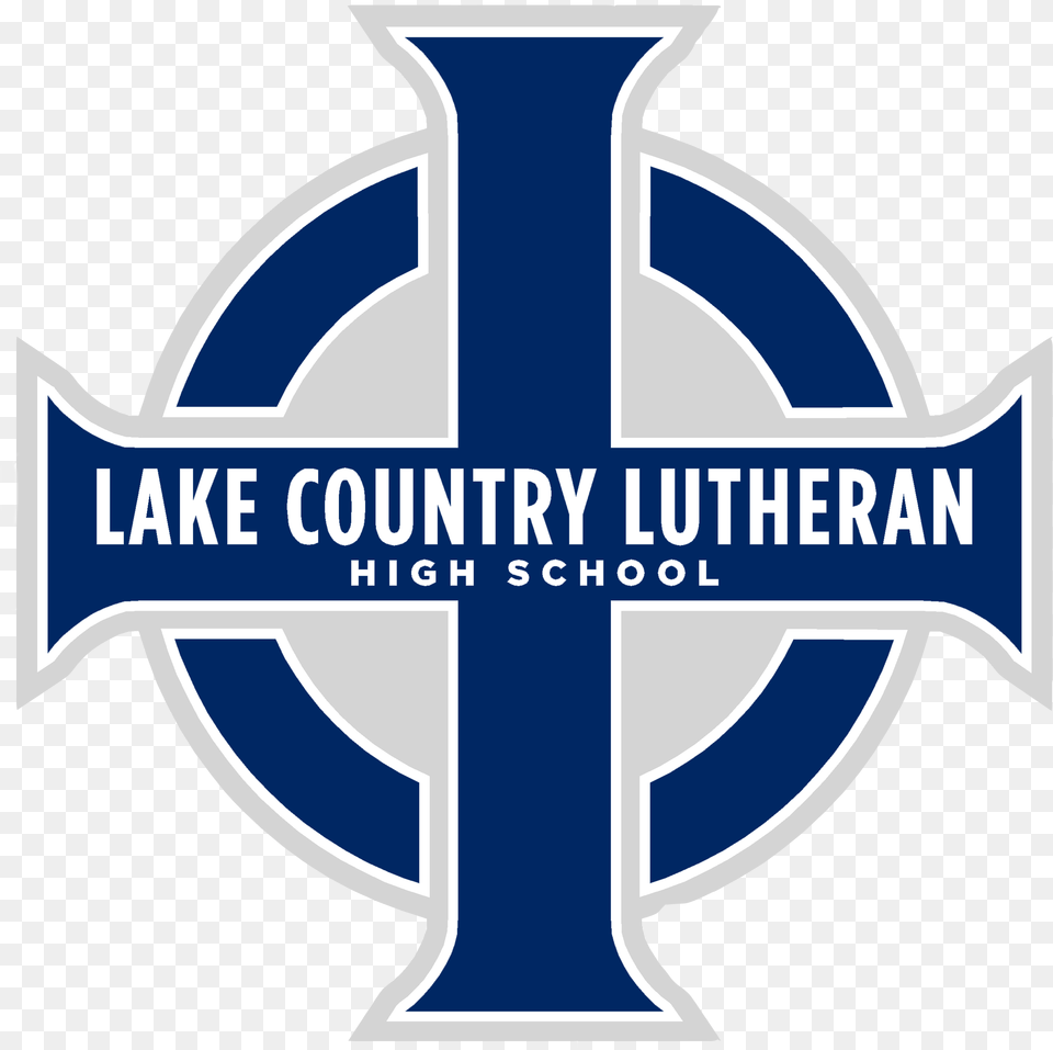 School Logo Lake Country Lutheran Lightning, Cross, Symbol, Emblem Png Image