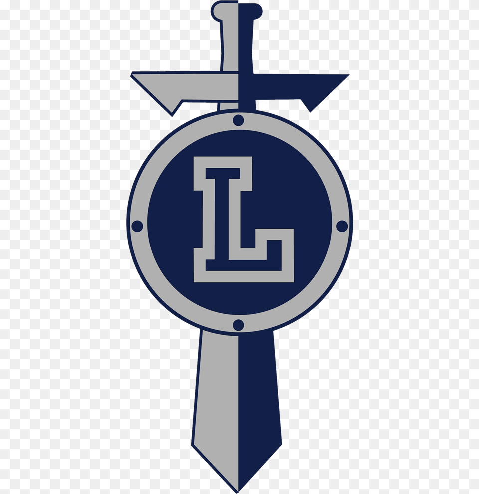 School Logo Lorain High School Logo, Symbol, Cross, Sign Free Png Download