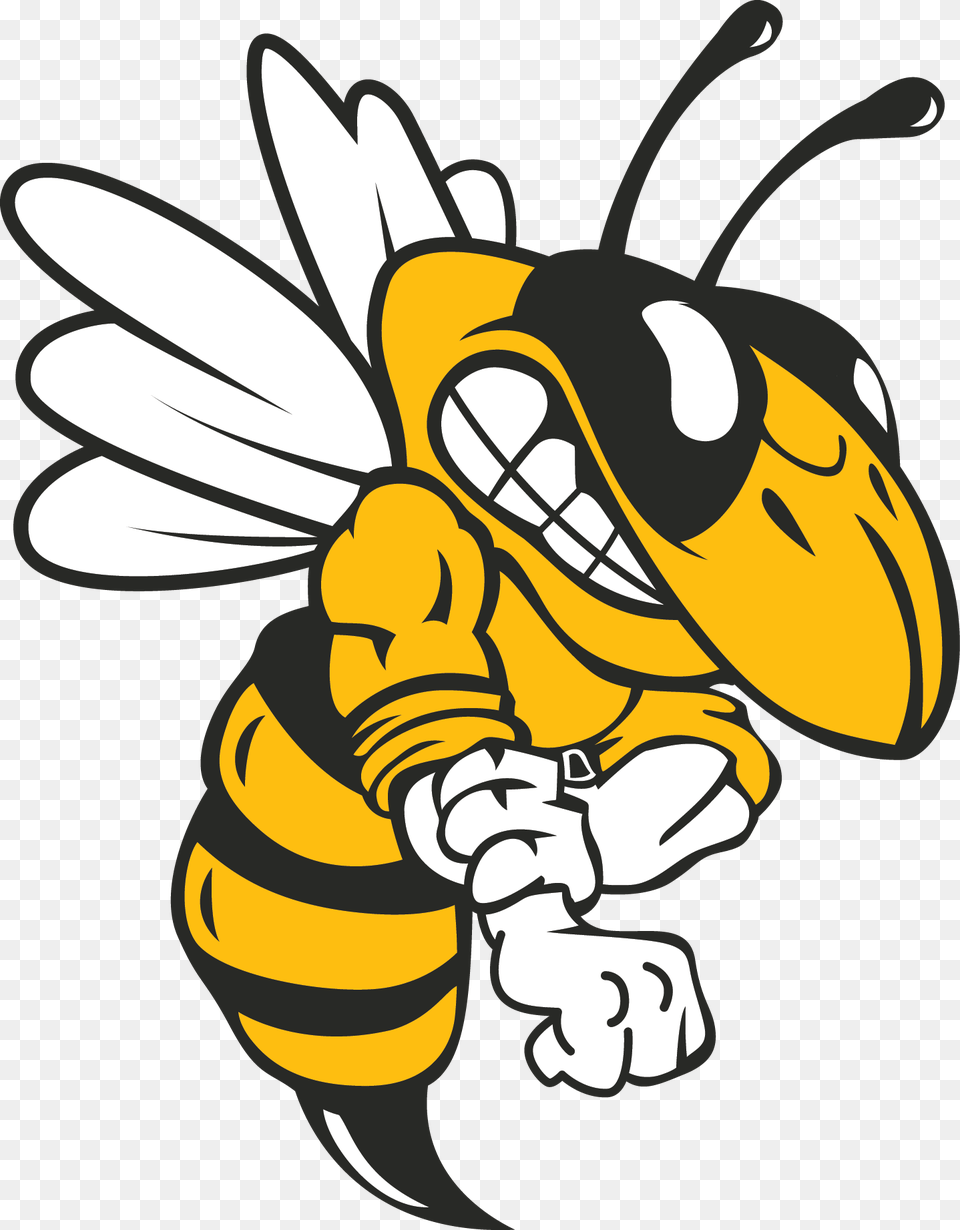 School Logo Mascot Central High School Louisville, Animal, Bee, Insect, Invertebrate Free Png Download