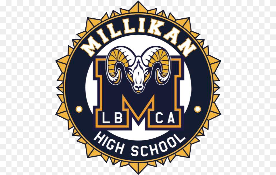 School Logo Millikan High School Long Beach Logo, Architecture, Building, Factory, Symbol Png Image