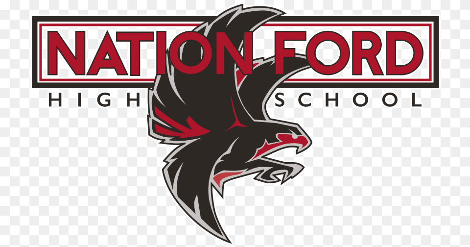 School Logo Nation Ford High School Logo, Sticker, Emblem, Symbol, Scoreboard Free Png