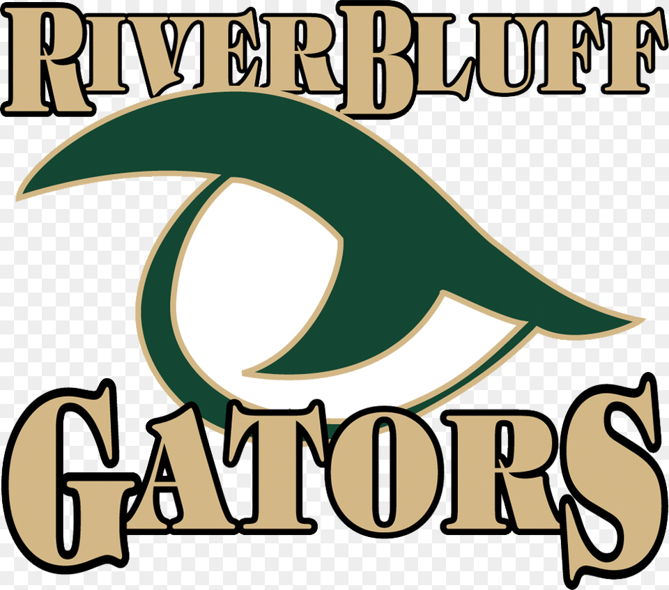 School Logo River Bluff High School Logo, Text, Animal, Fish, Sea Life Png