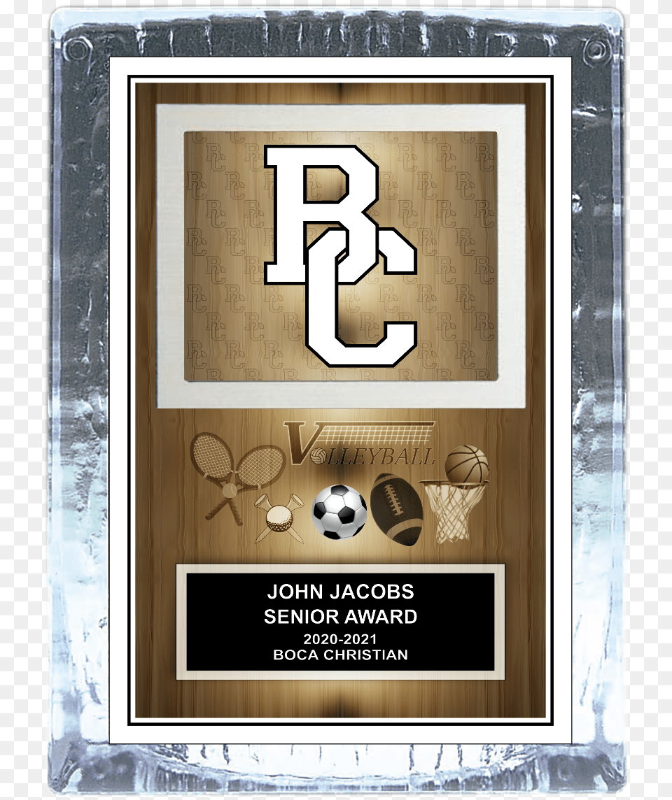 School Mascotlogo Ice Award Picture Frame, Advertisement, Poster, Soccer, Football Png Image