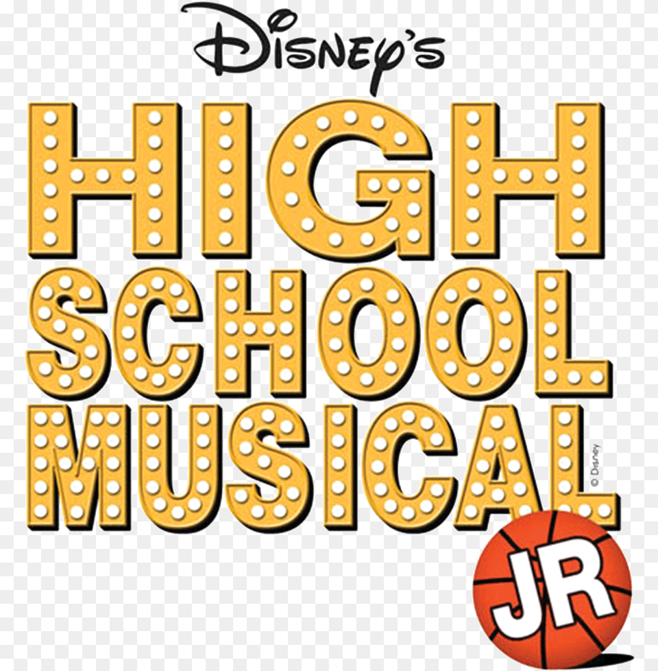 School Musical Clipart Banner Transparent Disney High School Musical Jr, Text, Number, Symbol, Blackboard Free Png Download