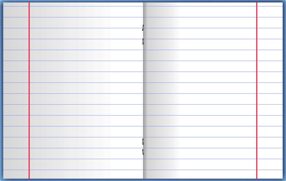 School Notebook, Page, Text Png Image