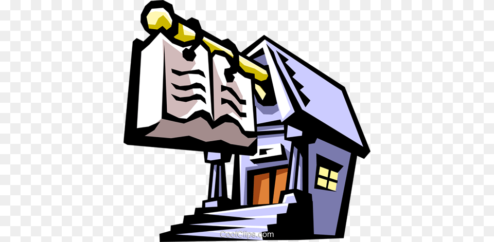 School Or Library Architecture Royalty Vector Clip Art, Housing, Building, Countryside, Hut Png