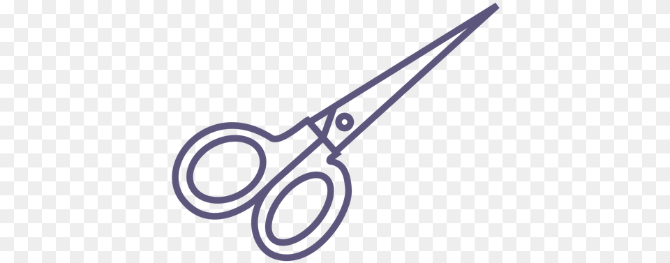 School Scissors Stroke Icon Dot, Blade, Dagger, Knife, Weapon Free Png Download