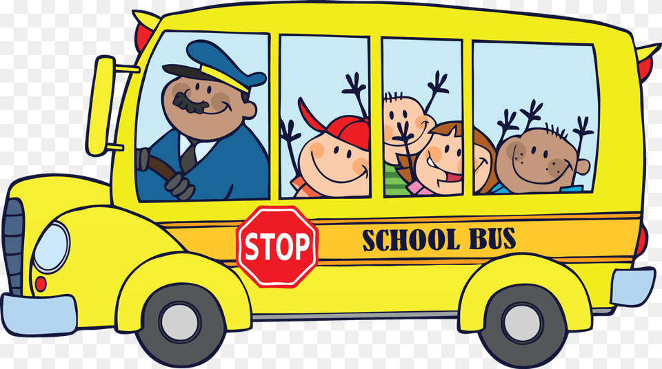 School Sitting Cliparts, Bus, Vehicle, Transportation, Baby Free Transparent Png