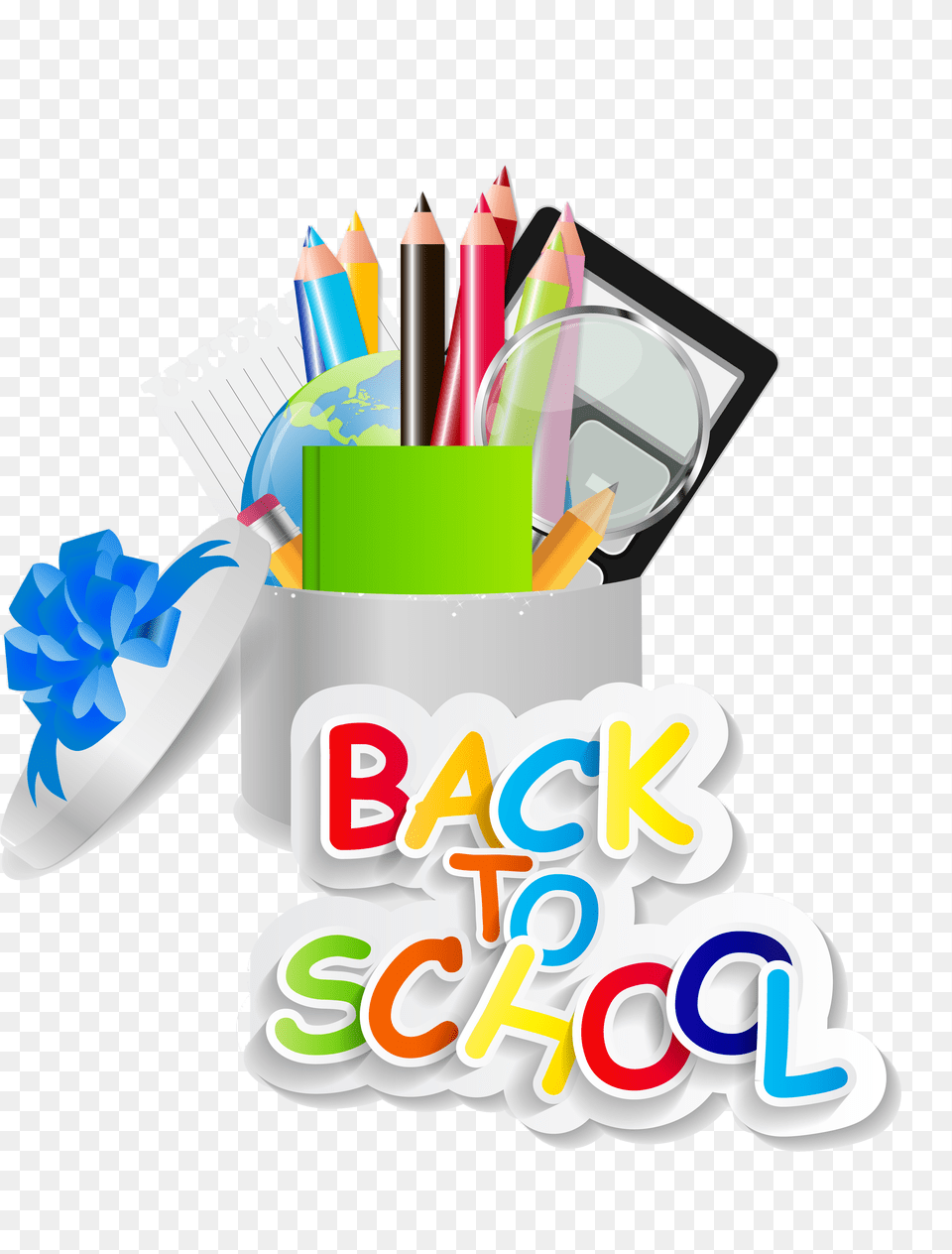 School Stationary Clipart, Pencil, Dynamite, Weapon Png