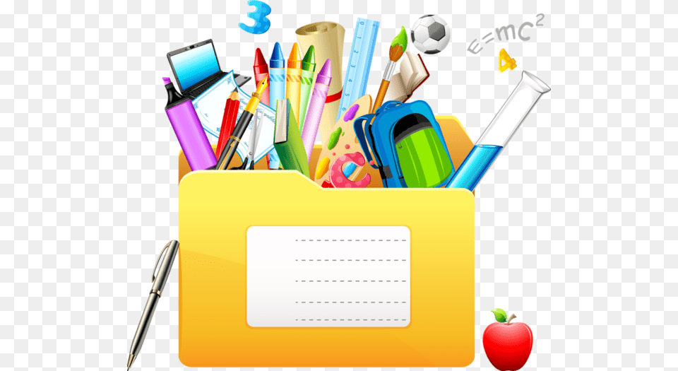 School Stationery Clipart Picture Freeuse Library Article Frame Stationary Clipart, Text Png