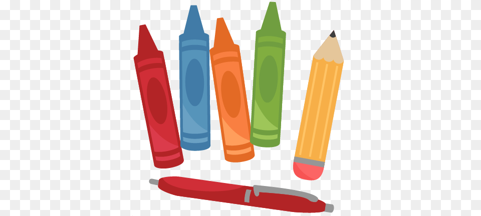 School Supplies Background School Supplies Cut Out, Crayon, Dynamite, Weapon Png