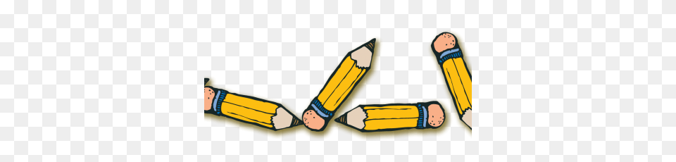 School Supplies Border Clipart, Pencil, Smoke Pipe, Face, Head Png Image