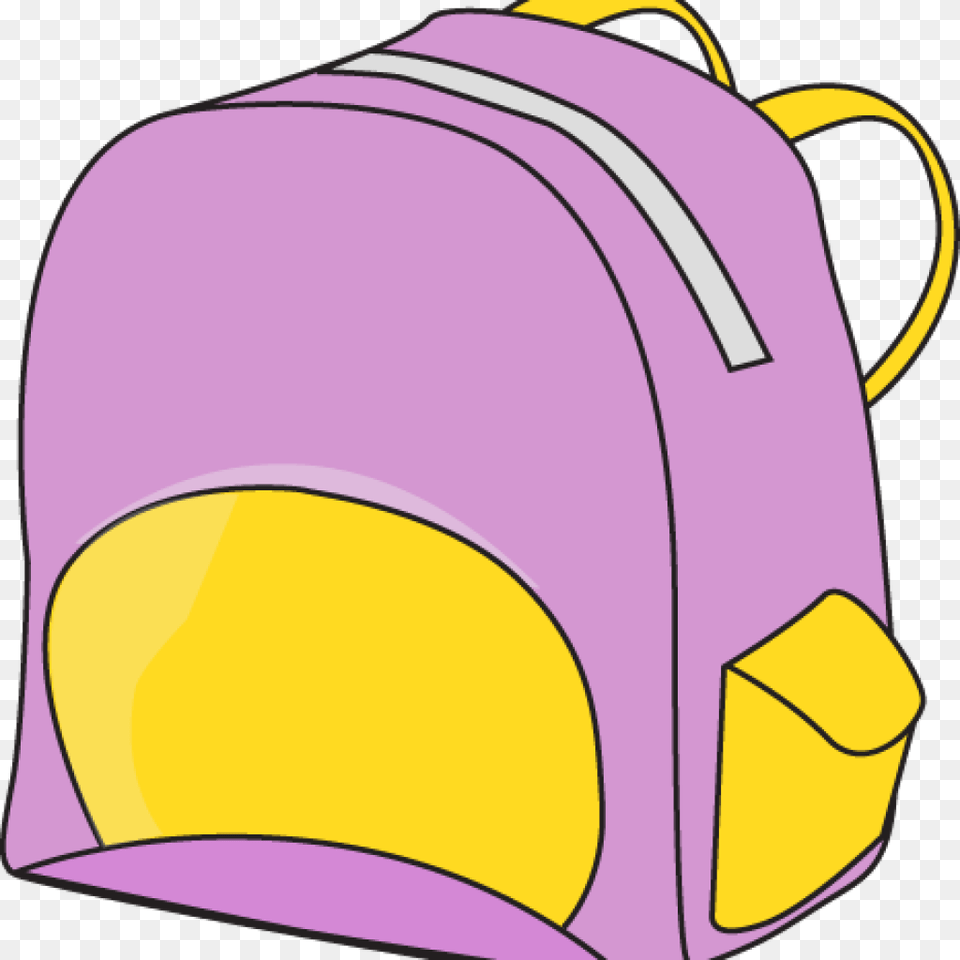 School Supplies Clipart To Clipart School Supplies, Backpack, Bag, Clothing, Hardhat Free Png Download