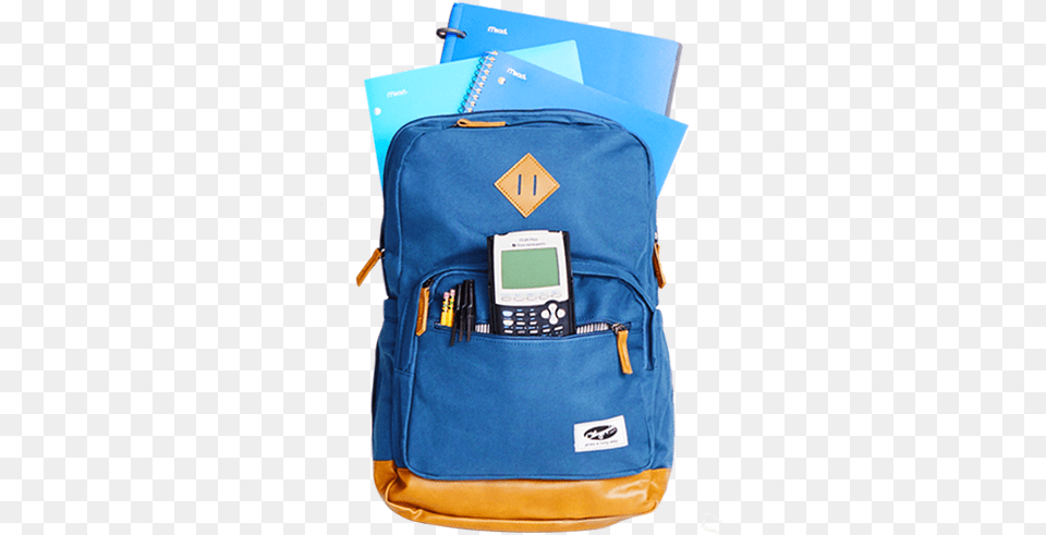School Supplies Messenger Bag, Backpack, Electronics, Mobile Phone, Phone Free Png Download