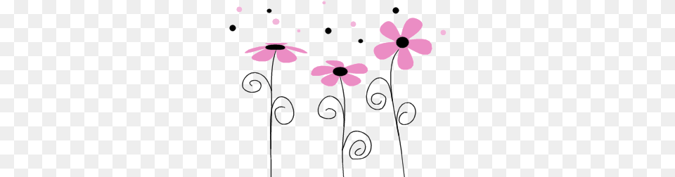 School Theme Border Clipart Flower Small Clip Art Flowers, Floral Design, Graphics, Pattern, Petal Free Png