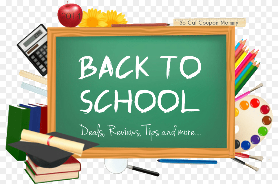 School Transparent Hq Image Transparent Back To School, Blackboard Png