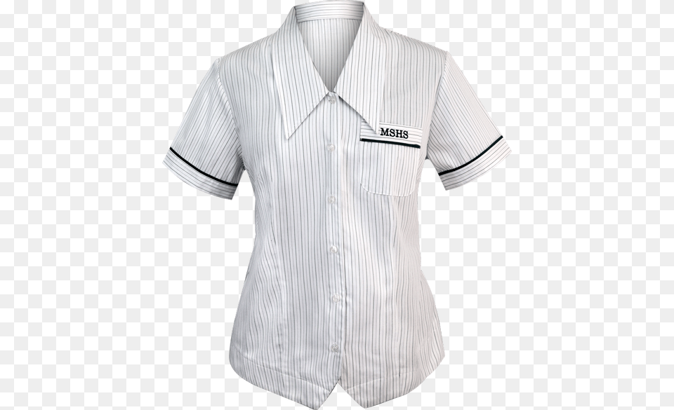 School Uniform Blouse Front View School, Clothing, Dress Shirt, Shirt Png Image