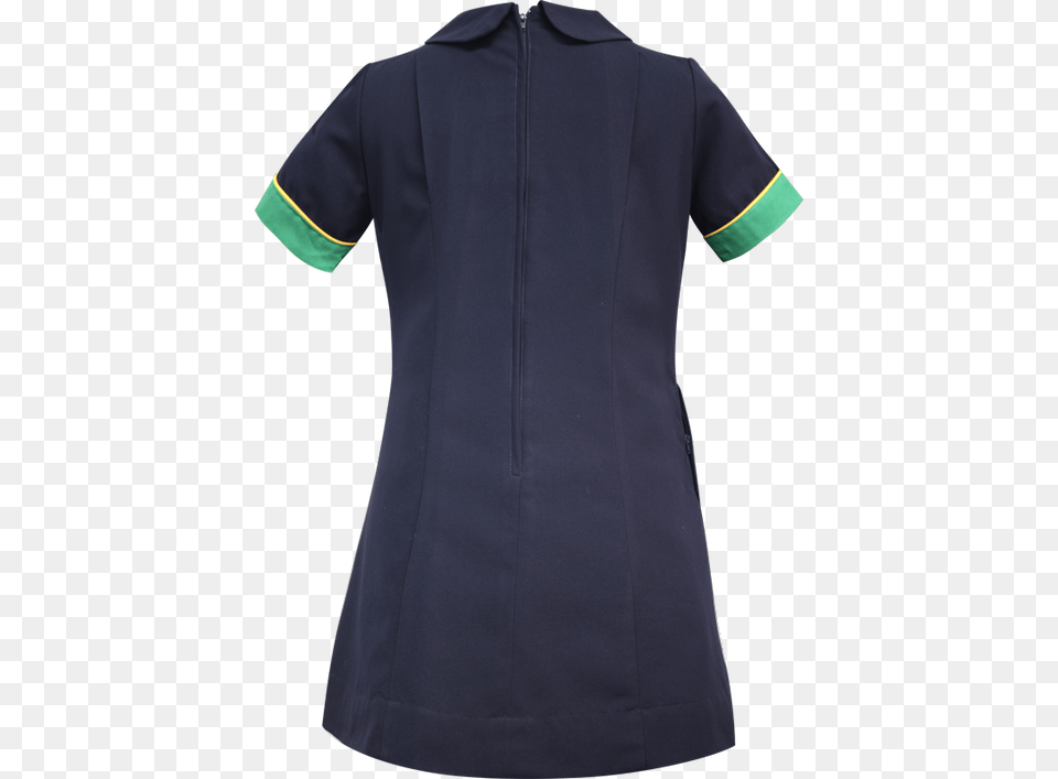 School Uniform Dress Back View Day Dress, Clothing, Coat Free Png Download