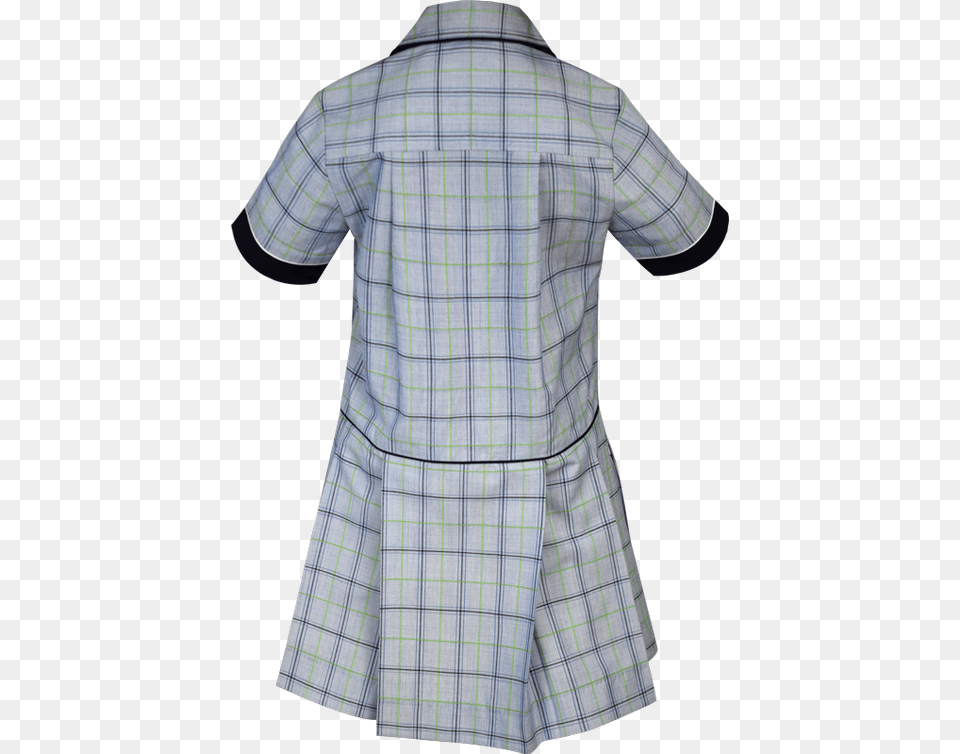 School Uniform Dress Back View School, Clothing, Shirt, Blouse, Coat Free Png Download