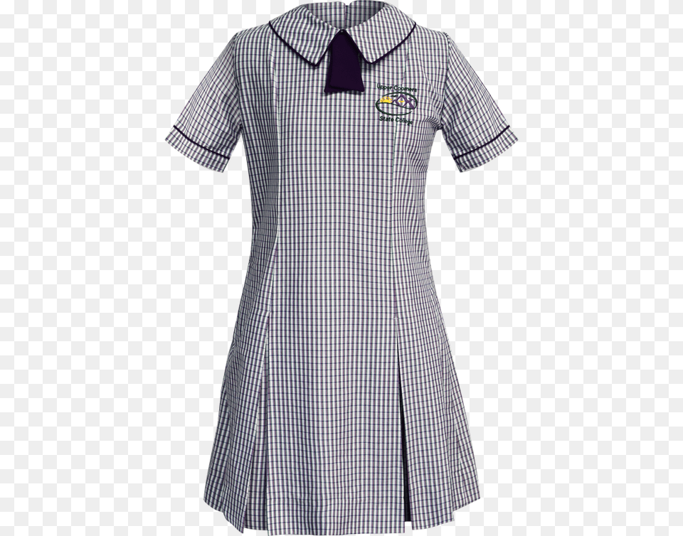 School Uniform Dress Front View Polo Shirt, Blouse, Clothing, Accessories, Tie Png